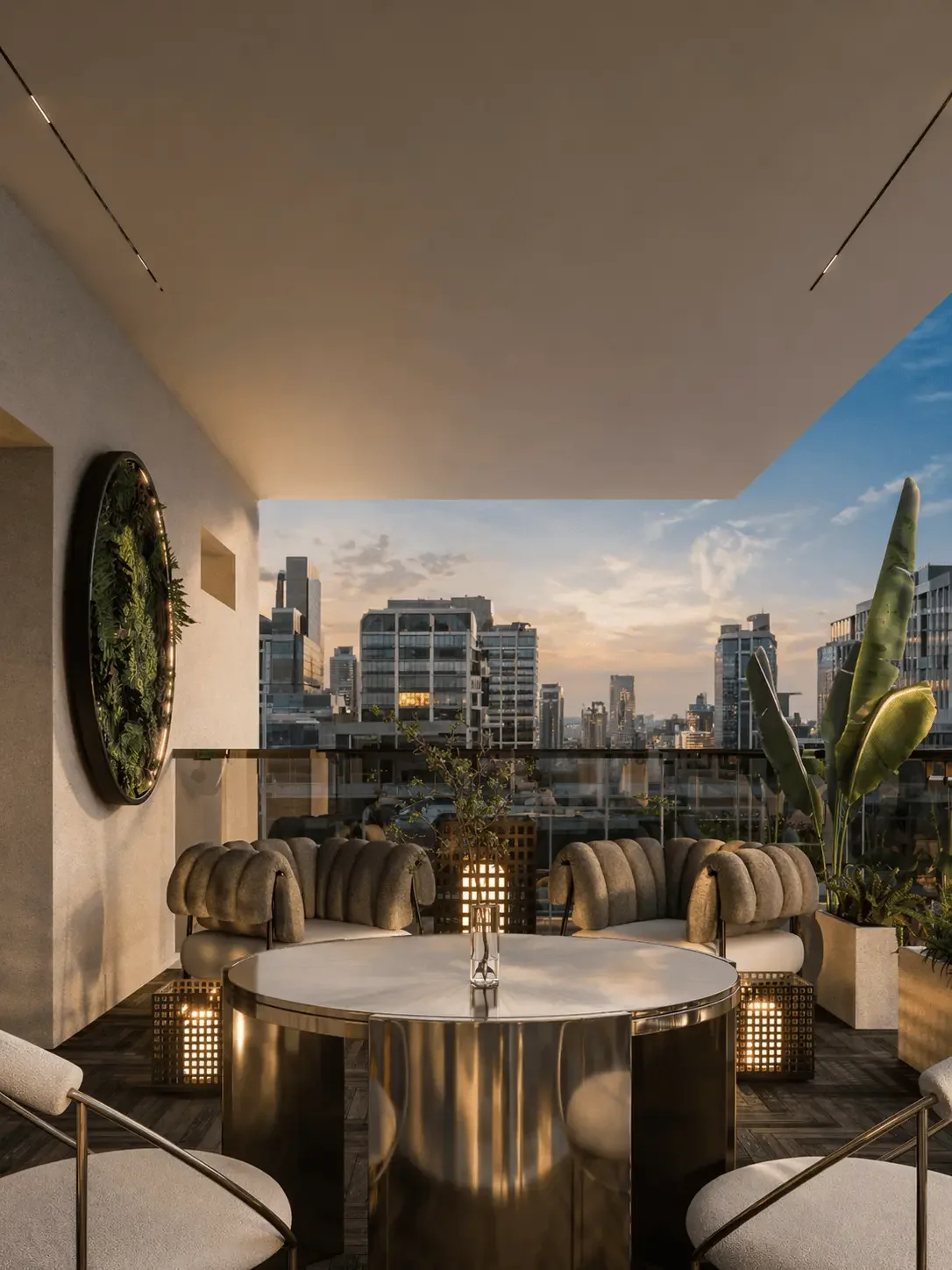 Apartment Design — social area, interior visualization (5)