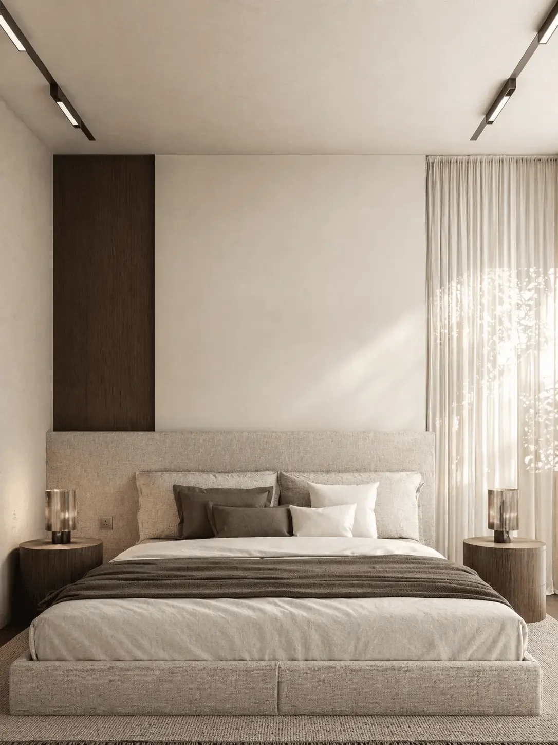 Apartment Design — bedroom, interior visualization (6)