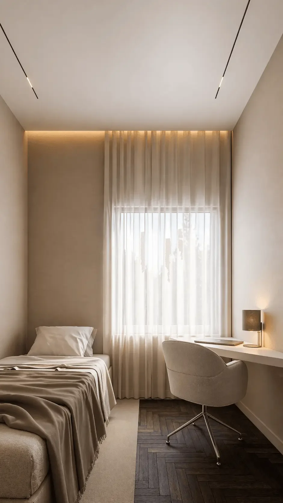 Apartment Design — bedroom, interior visualization (11)