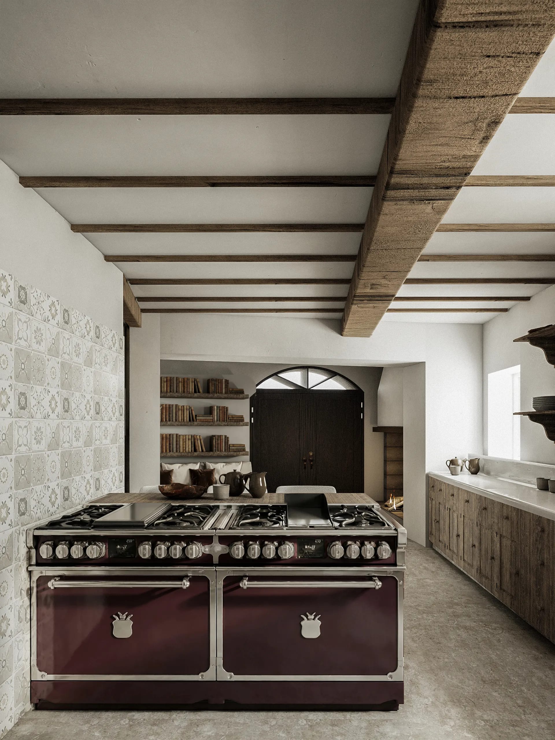 Casale Todi Cucina — kitchen, interior visualization