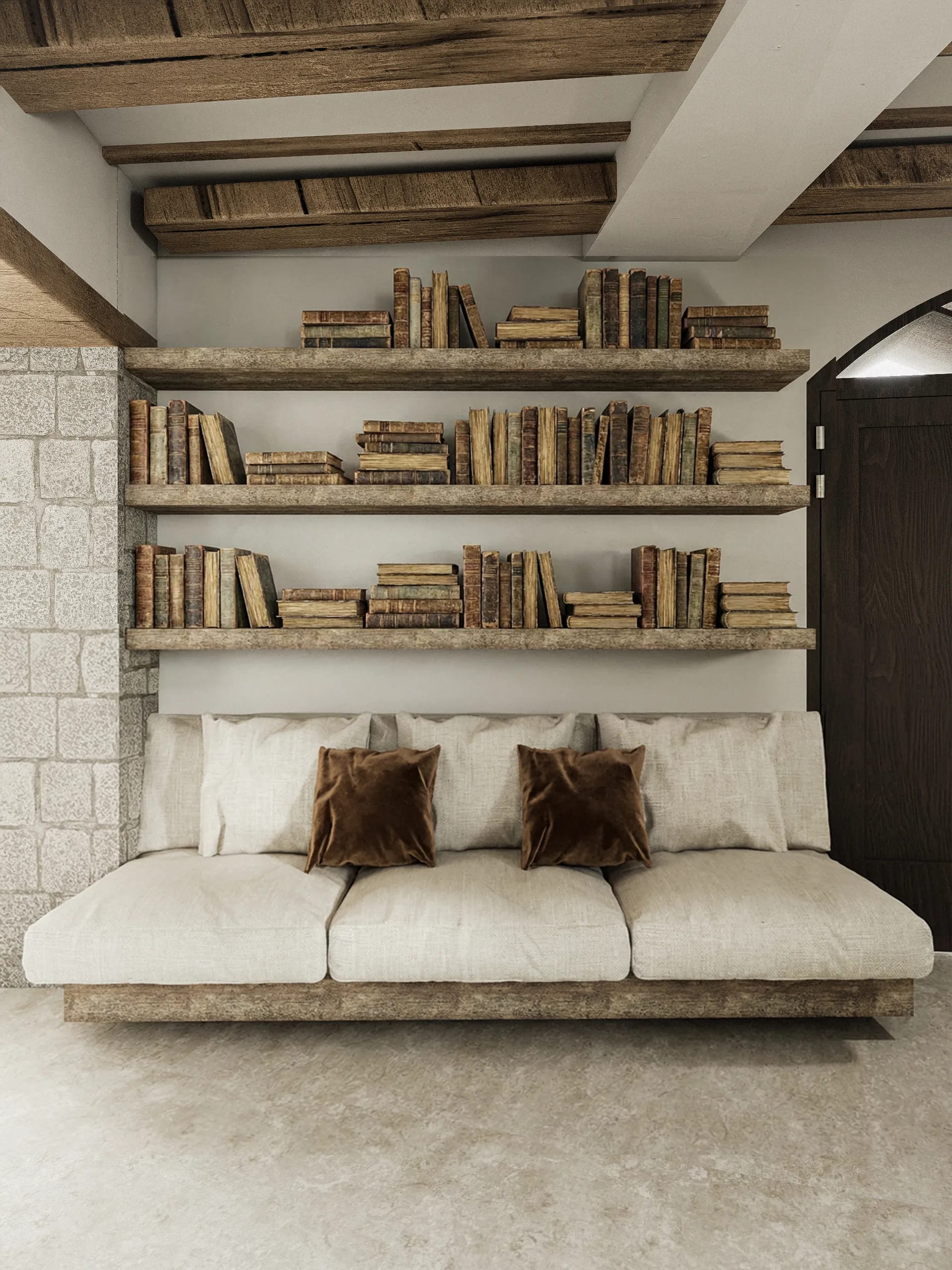 Casale Todi Cucina — kitchen, interior visualization (3)