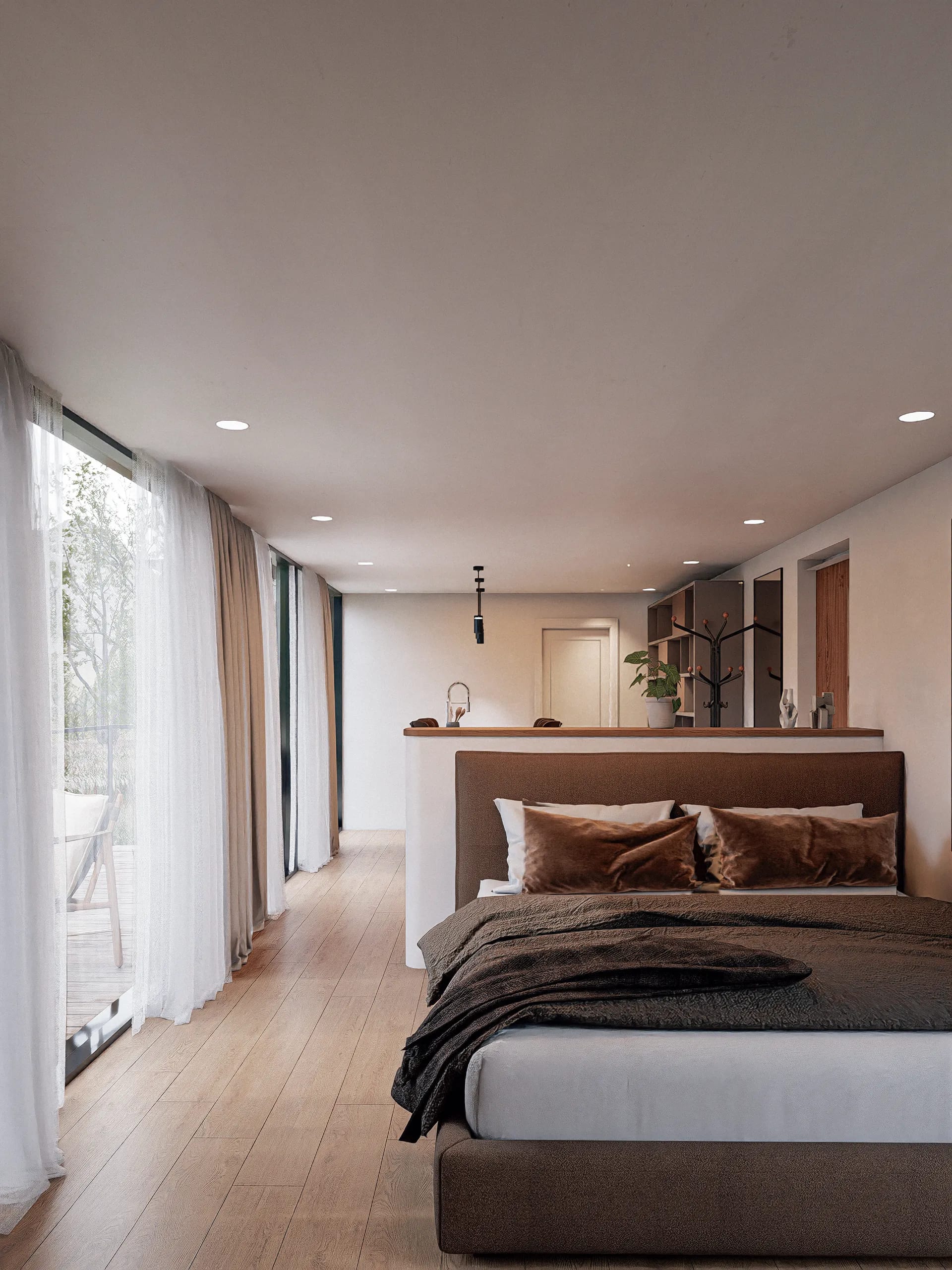 Refugio en el campo — interior (1)