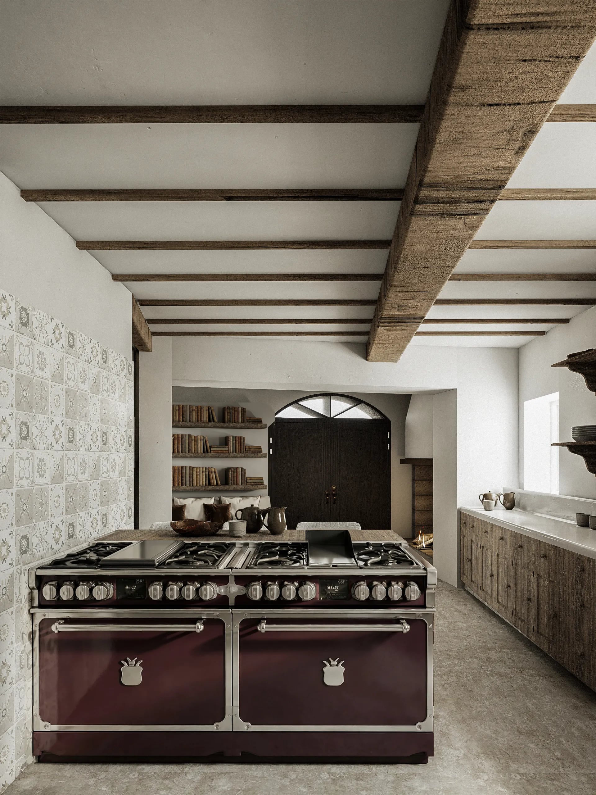 Casale Todi Cucina — kitchen, interior visualization